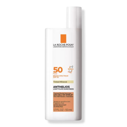 LaRoche Posay Anthelios Mineral Tinted Ultra Light Face Sunscreen Fluid SPF 50