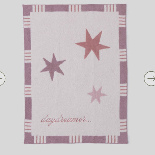 CozyChic® Starry Daydreamer Stroller Blanket | Barefoot Dreams®