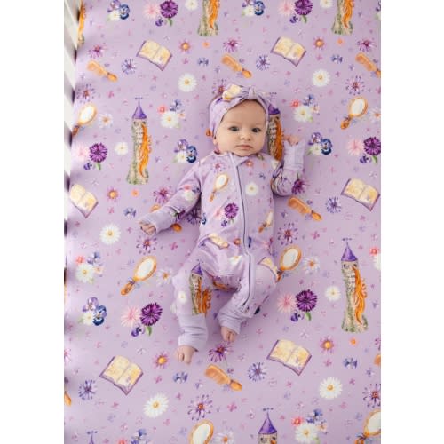 Rapunzel Bamboo Crib Sheet