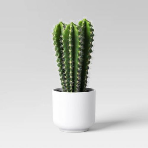 Artificial Cactus In White Pot - Room Essentials™