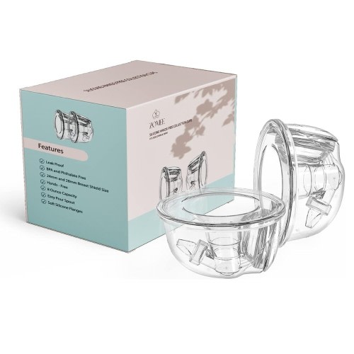 Zomee Silicone Hands Free Collection Cups