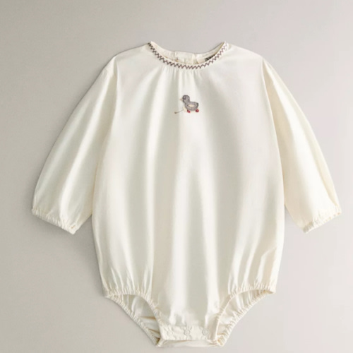 CHILDREN’S DUCKLING BODYSUIT - Oyster-white | ZARA United States