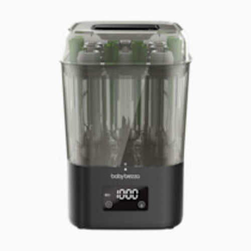 Baby Brezza SuperQuick 10-Minute Baby Bottle Sterilizer and Dryer - Black