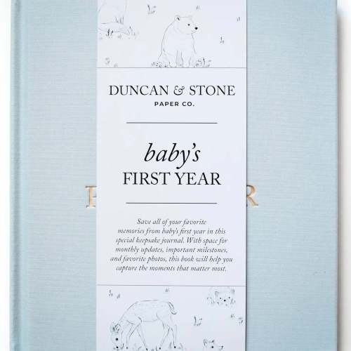 Baby's First Year Memory Book & Photo Album