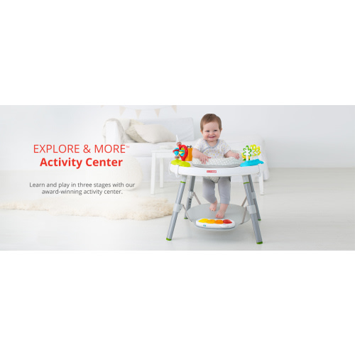 Skip Hop Baby Activity Center: Interactive Play Center with 3-Stage Grow-with-Me Functionality, 4mo+, Explore & More