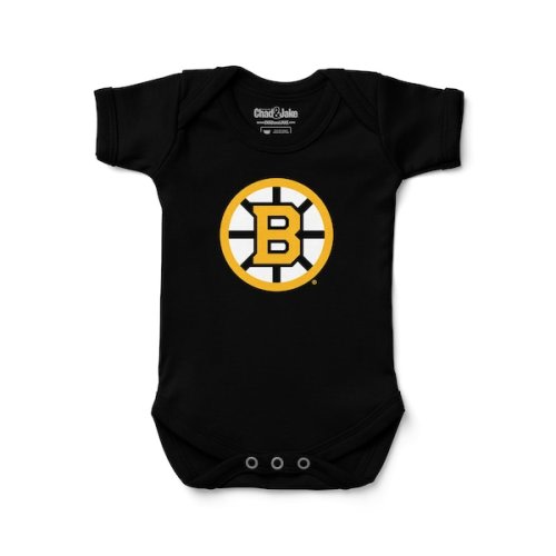 Boston Bruins Chad & Jake Newborn & Infant Bodysuit - Black