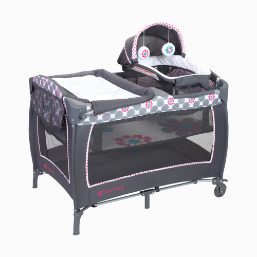 Lil Snooze Deluxe II Nursery Center - Daisy Dots