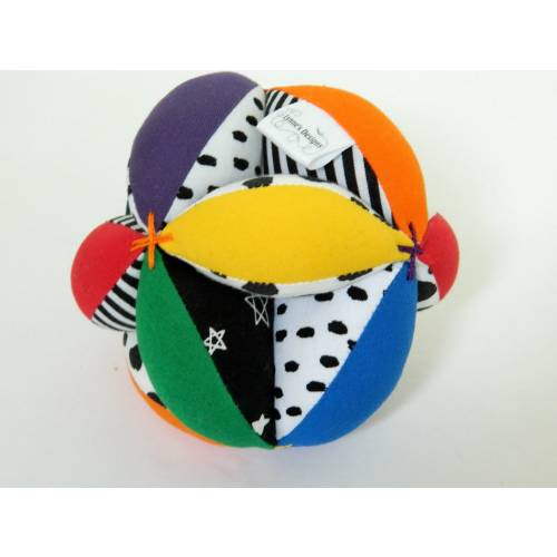 Montessori Learning Toy, Baby Clutch Ball, Soft Grasping Child's Toy, Baby Shower Gift, Christening Present, Amish Puzzle Ball, Preschooler