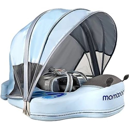 HECCEI Mambobaby Float with Canopy, Add Tail Limited Edition Baby Float