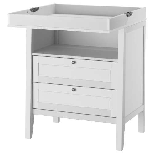 SUNDVIK Changing table/chest - gray