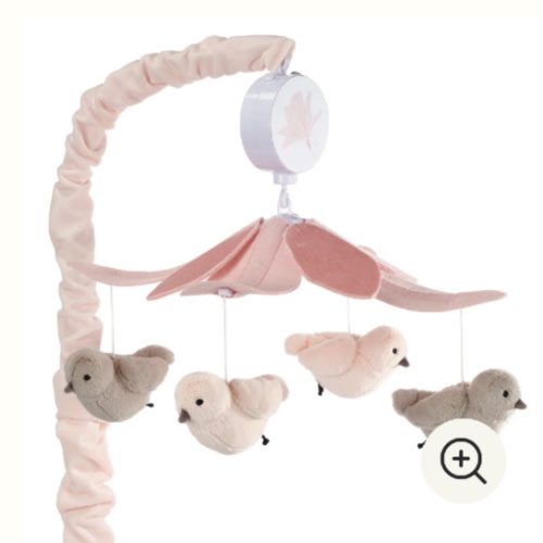 Petals Musical Baby Crib Mobile
