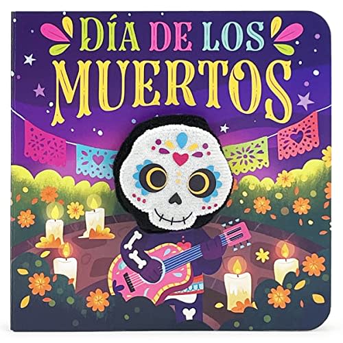 Dia de los Muertos, Day of the Dead Children's Finger Puppet Board Book, Ages 1-4