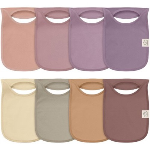 KeaBabies 8-Pack Hallo Baby Drool Bibs , Baby Bibs for Boys, Girls, Pull-on Bibs for Baby Boy, Baby Girl, Baby Bib Unisex