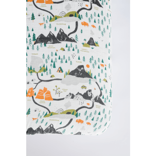 NATIONAL PARKS CRIB SHEET
