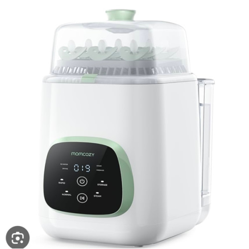 Momcozy KleanPal Pro Baby Bottle Washer, Sterilizer & Dryer - All-in-One Cleaning Machine for Bottles, Pump Parts & Baby Essentials - Time-Saving & Effortless Care