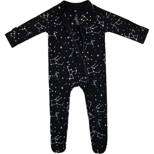 Zippered Footie, Midnight Constellation