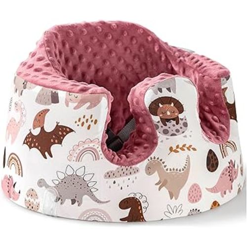 Seat Cover Compatible with Bumbo and Nuby Seat,Booster Seats Accessories,Soft Breathable Cover for Baby Girl Boy,Cover Only