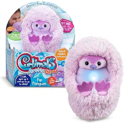 Arctic Glow - Pip Penguin - Interactive Plush