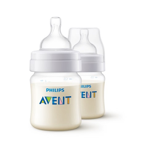 Philips Avent Anti-Colic Baby Bottles, 125ml 2 Pack