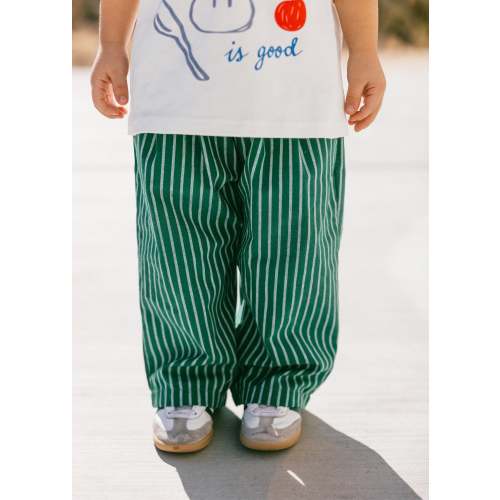 Striped Pant- Green