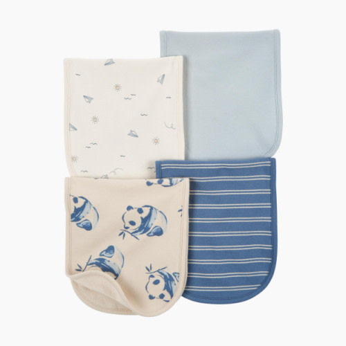 Carter's 4-Pack Burp Cloths - Blue