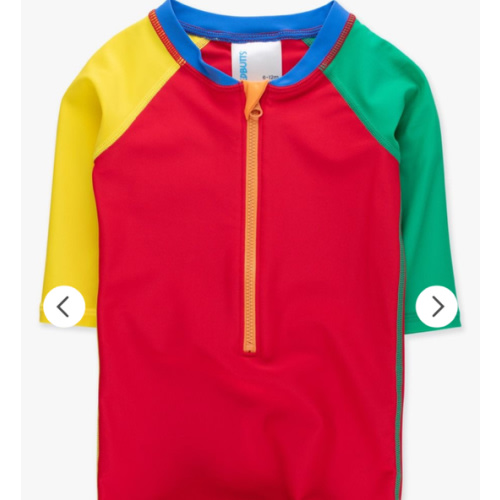 Boys Long Sleeve One Piece Rash Guard