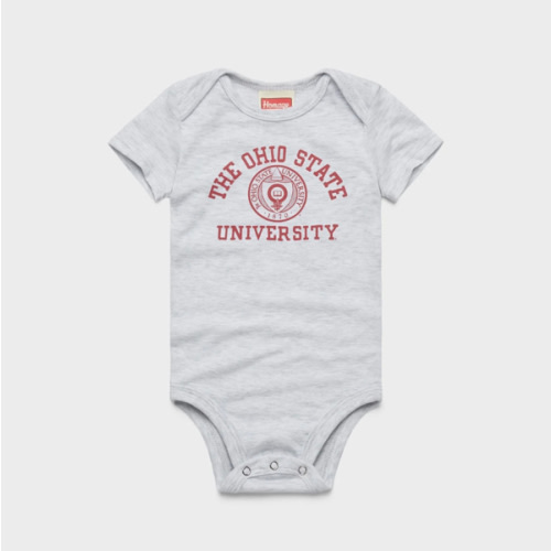 Seal Of The Ohio State University Baby One Piece | OSU Buckeyes Top – HOMAGE 0-3M
