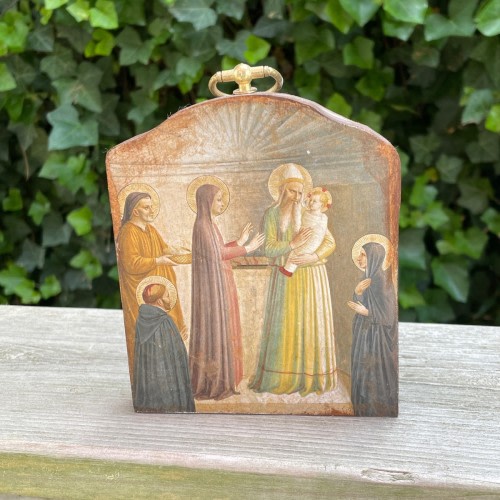 Fra Angelico Presentation at the Temple Wood Plaque