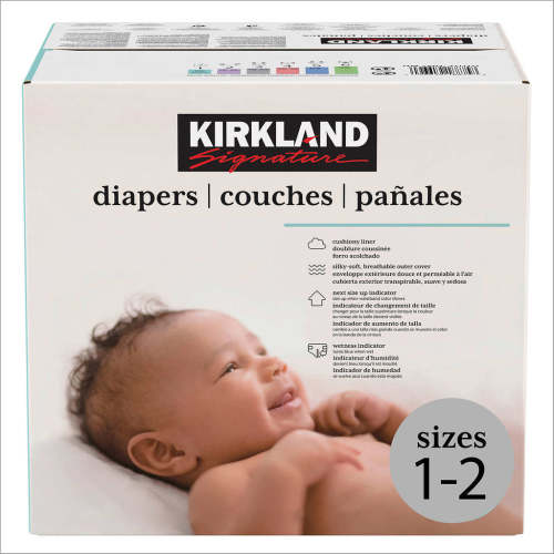 Kirkland Signature Diapers Sizes 1-2