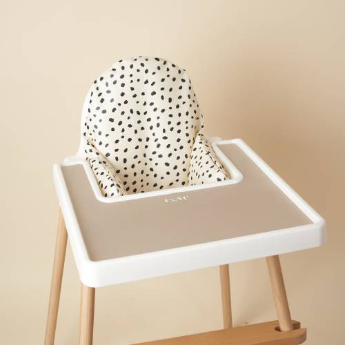 Full IKEA Highchair Set - Dalmatian print