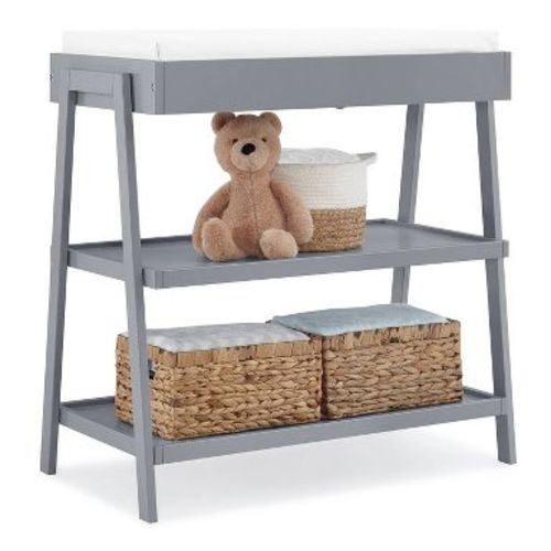 Delta Children Scout Changing Table - Greenguard Gold Certified - Gray
