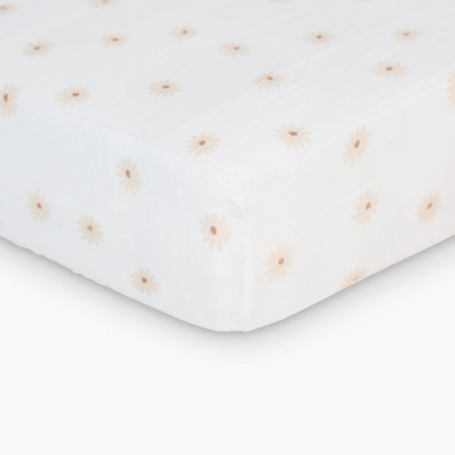 Lulujo Crib Sheets - Daisies