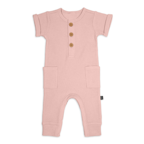 Modern Moments By Gerber Baby Girl Short Sleeve and Long Leg Romper, Sizes 0/3 Months-24 Months