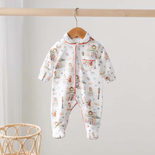 Beignet Holiday Organic Cotton Pajamas | JuJu's Kids Boutique