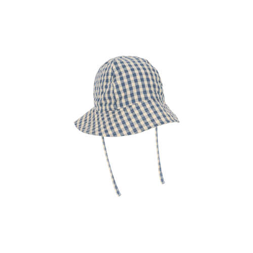 KIM SUN HAT GOTS - captains blue check