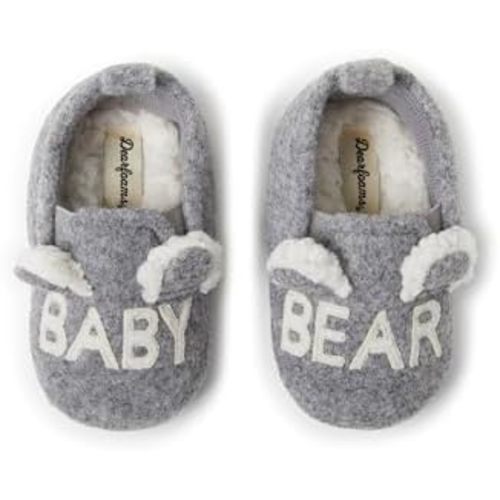 Dearfoams Easter Basket Stuffers Gifts for Kids Toddler Lil Bear and Baby Bear Slipper