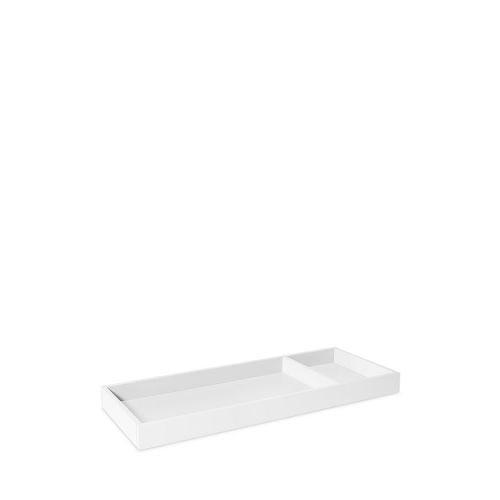 White Universal Wide Removable Changing Tray