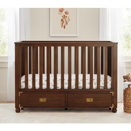 Campaign Convertible Storage Crib