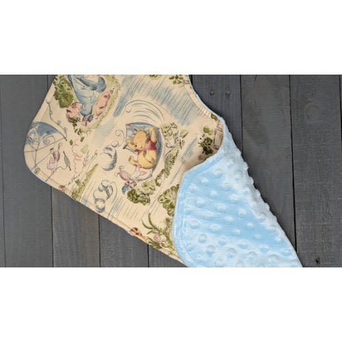 Winnie the Pooh Burp Cloth / Contoured / Tigger Eeyore Piglet / A Day in the Park - Etsy