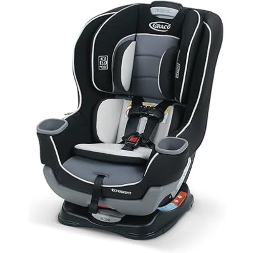 Graco Extend2Fit 2-in-1 Convertible Car Seat, Gotham
