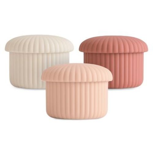Silicone Baby Food Containers Pink Combo One Size