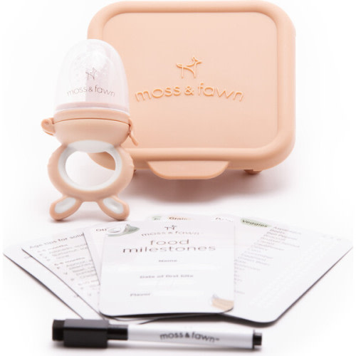 Moss and Fawn Baby's First Bites Bundle, Bloom - Moss & Fawn Nursing & Feeding | Maisonette