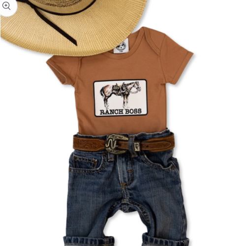 Ranch Boss Onesie – Cowkid Clothing Company
