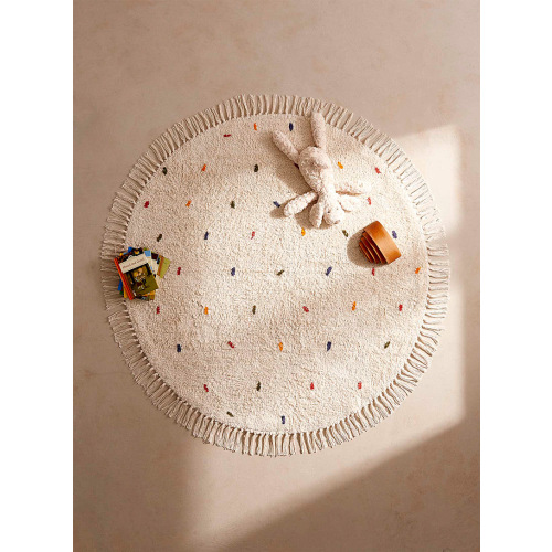 Confetti round carpet 120 cm in diameter | Simons Maison | | Simons