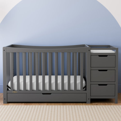 Graco Remi 4-in-1 Convertible Crib and Changer & Reviews | Wayfair