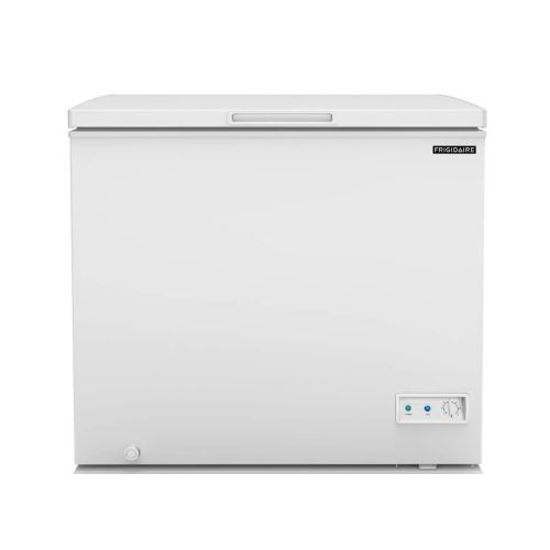Frigidaire 7.0 Cu. ft. White Chest Freezer, EFRF7003, Removable Basket, Manual Defrost