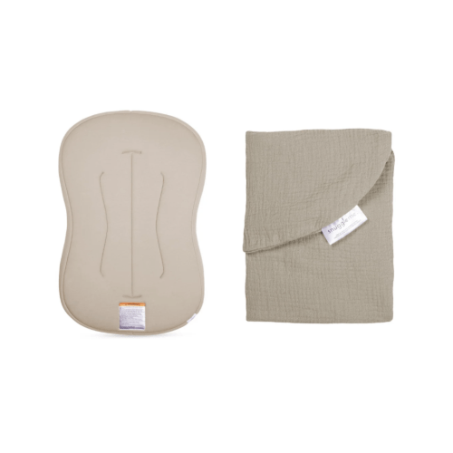 Lounger Curve + Muslin Cover Set | Birch