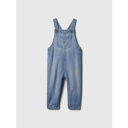 Baby Organic Cotton Denim Overalls