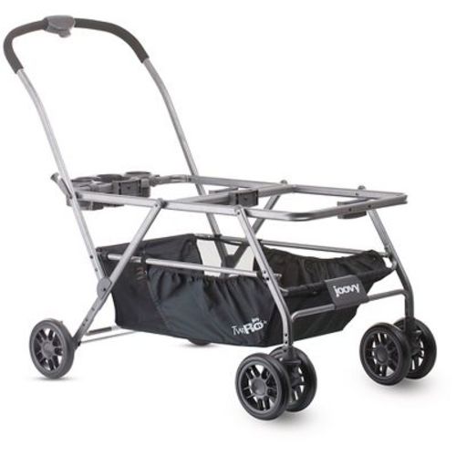 Joovy Twinroo+ Infant Car Seat Stroller Frame Twins