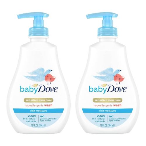 Baby Dove Tip To Toe Rich Moisture Baby Bath Wash - 13 Fl Oz